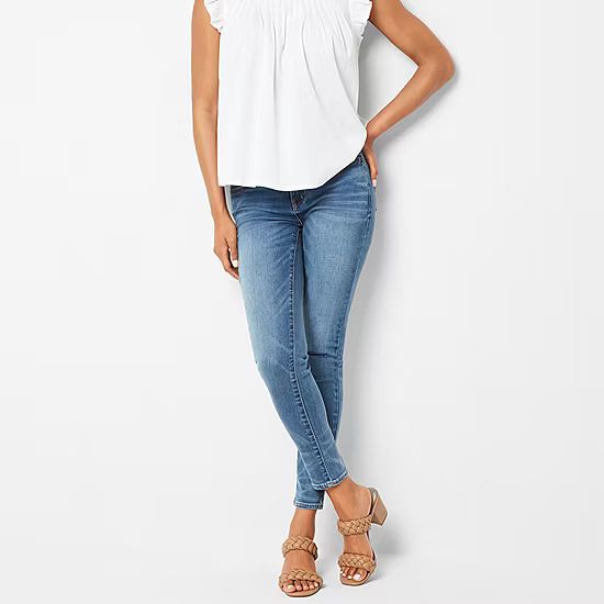a.n.a Womens Mid Rise Skinny Fit Jegging Jean | JCPenney