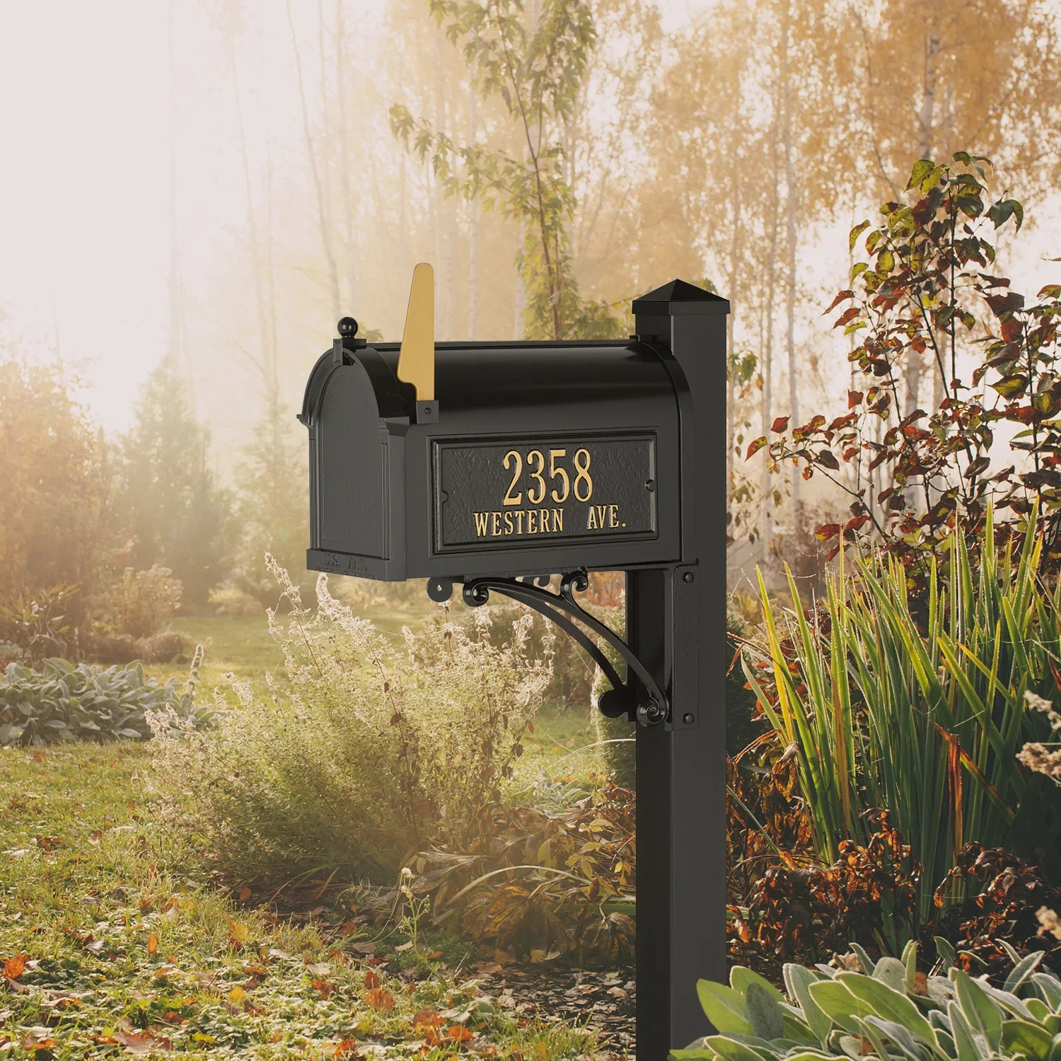 Whitehall Products Superior Post Mounted Mailbox & Reviews | Wayfair | Wayfair North America