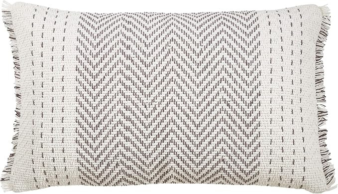 SARO LIFESTYLE Wilma Collection Timeless Animal Print Faux Fur Down Filled Floor Pillow, 28" D, C... | Amazon (US)