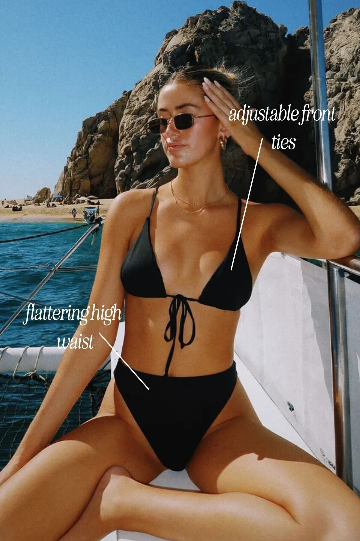 Seashore High Waist Cheeky Bikini Bottom | Dippin Daisys (US)