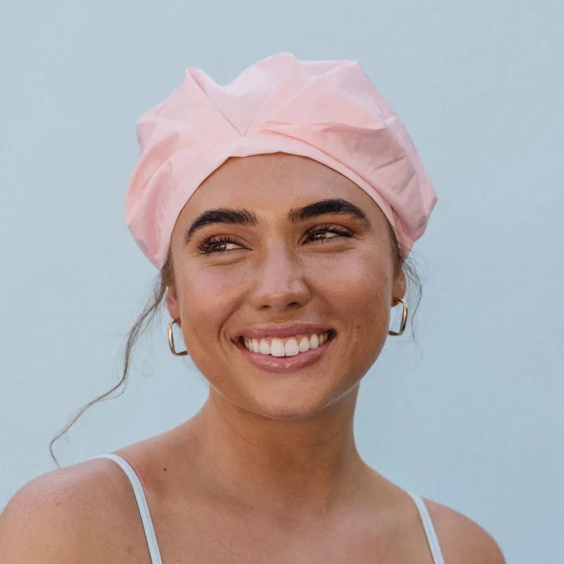 Shower Cap - Soft Pink | Gimme Beauty | GIMME BEAUTY