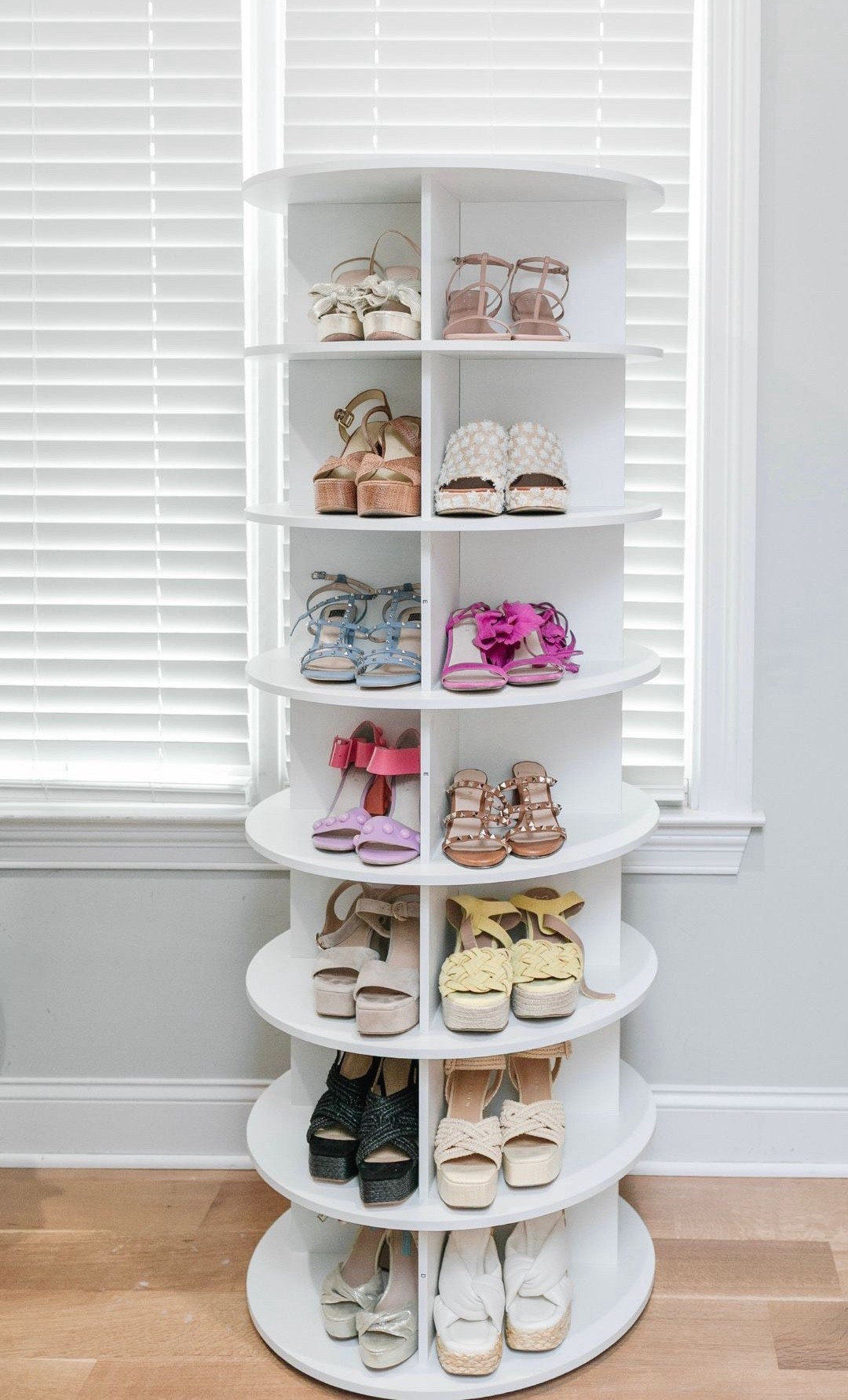 The best rotating shoe rack that is spade saving and sturdy. So affordable!

#LTKgrwm #LTKootd #LTKHome