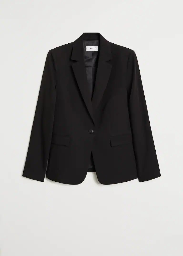 Fitted essential blazer | MANGO (US)