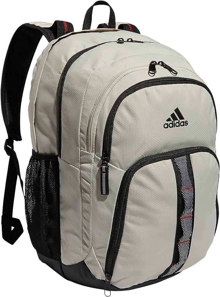adidas Prime 6 Backpack, Jersey Onix Grey/Black/White, One Size | Amazon (US)
