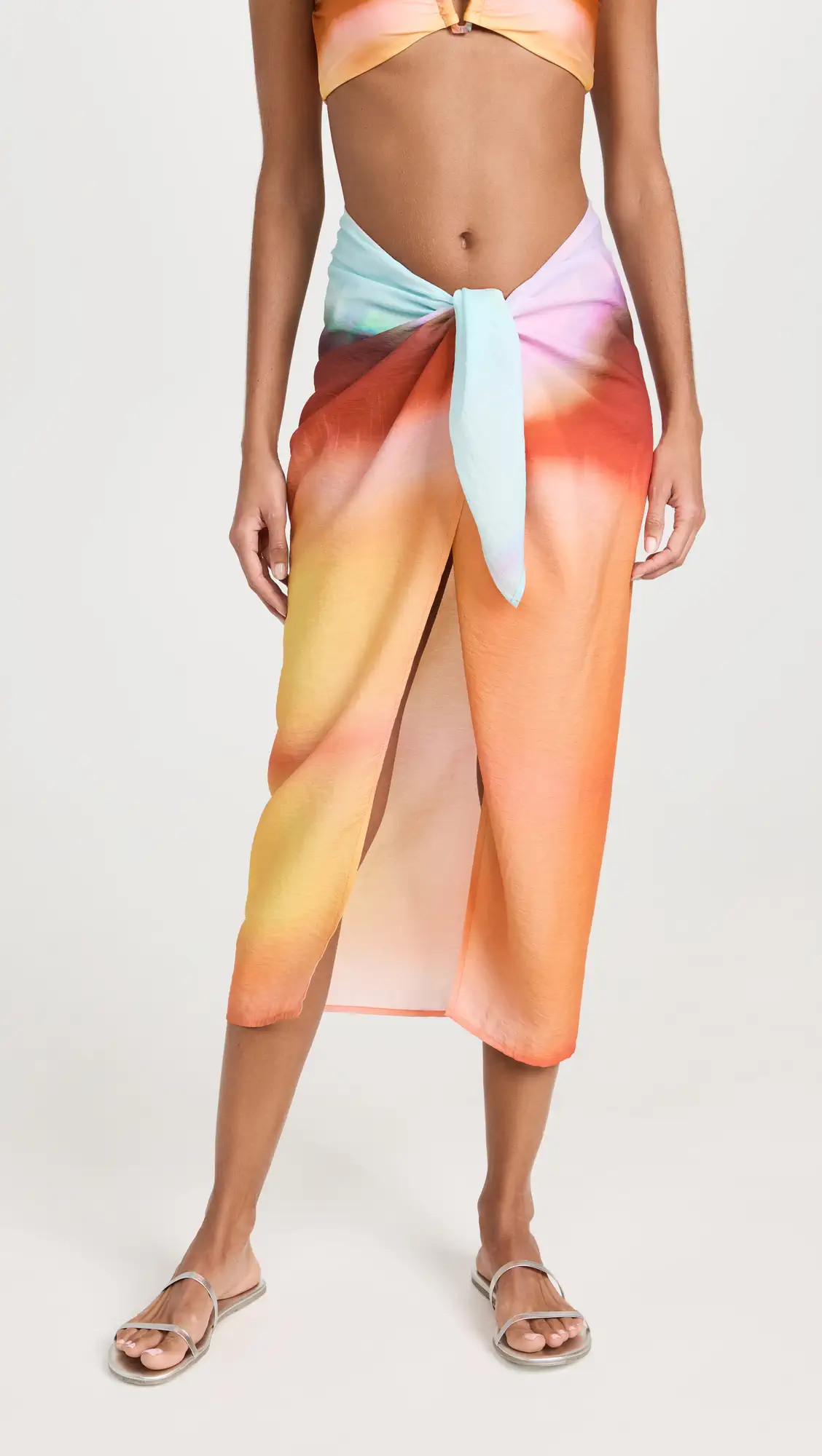 Makai Nylon Printed Cover Ups Pareo | Shopbop