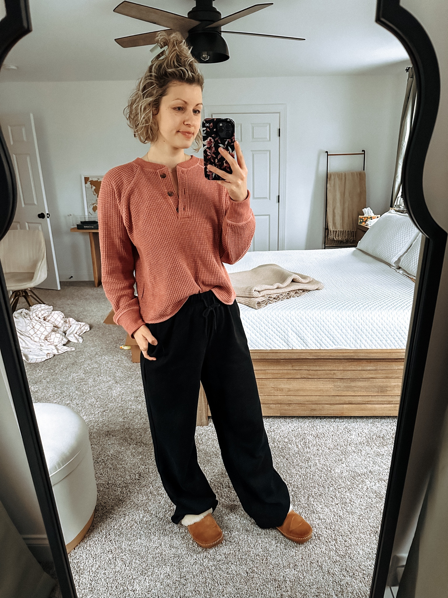 Cozy fit for Sunday 
waffle shirt $18 today - TTS loose fit
Cotton sweatpants are high rise and so good


#LTKfindsunder50 #LTKstyletip #LTKsalealert