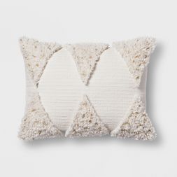 Cream Fringe Lumbar Pillow - Opalhouse™ | Target