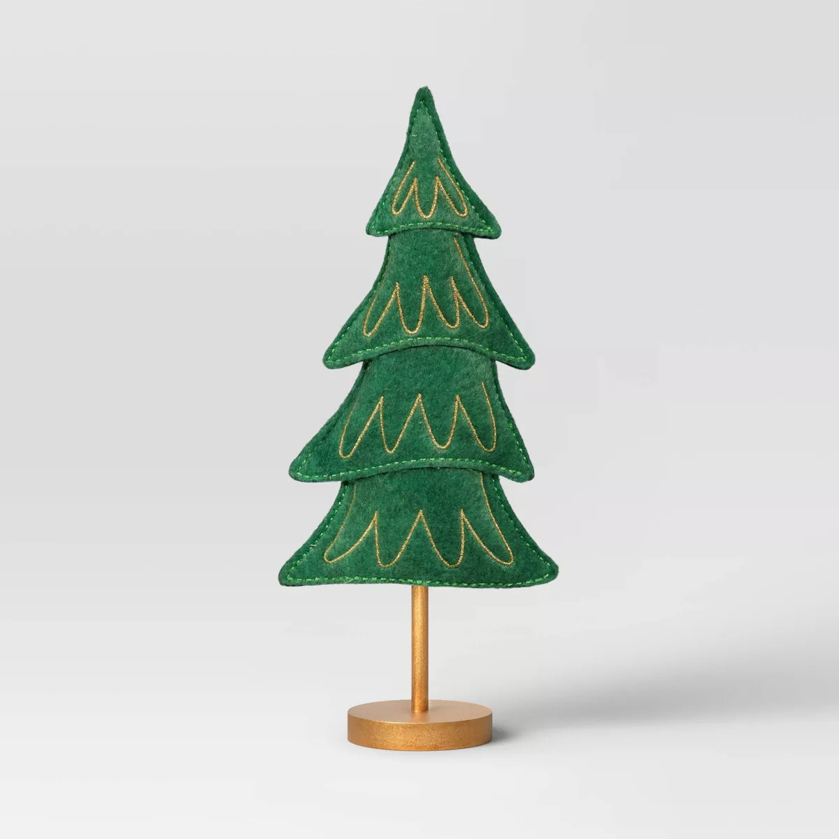 Fabric Christmas Tree Figurine - Wondershop™ Green | Target