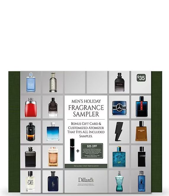 Dillard's Men's Holiday Fragrance Sampler Gift Set | Dillard's | Dillard's