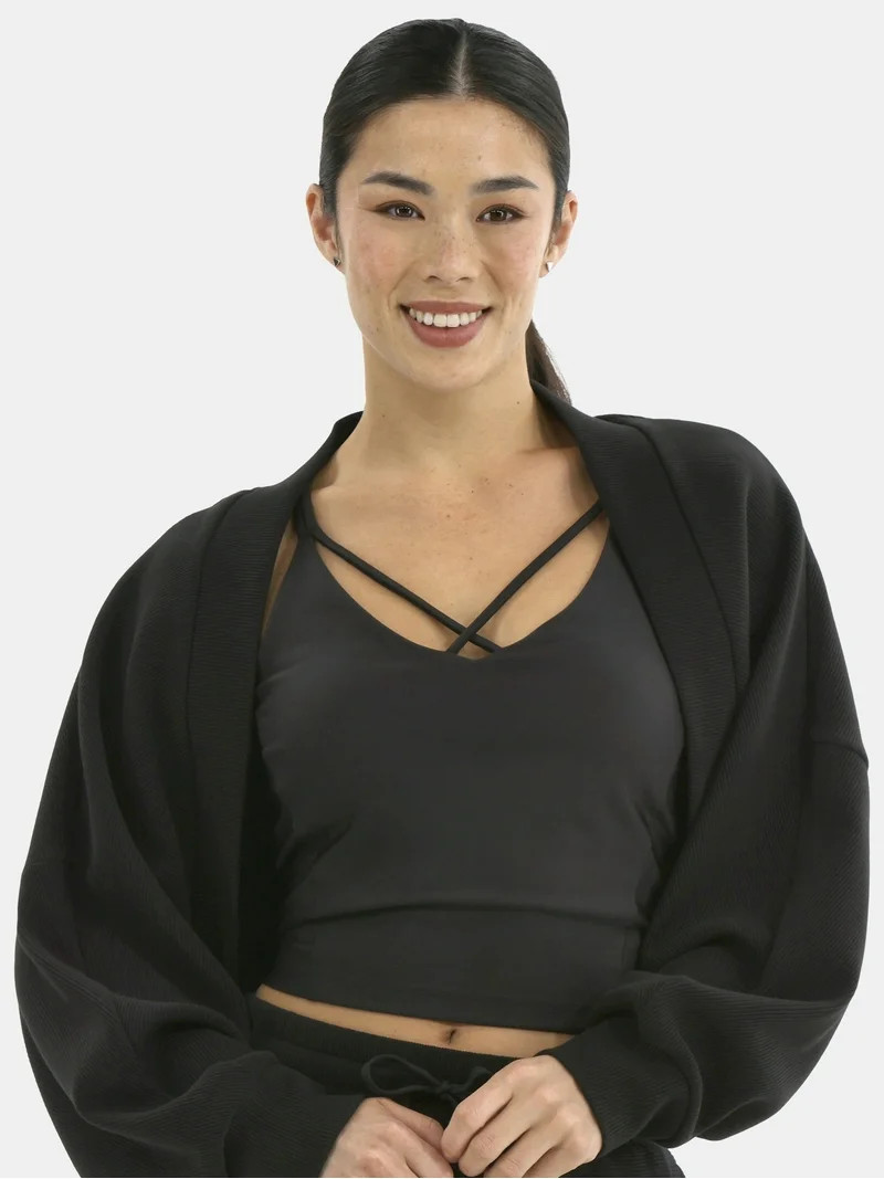 Avia Women's Ottoman Shrug, Sizes XS-XXXL | Walmart (US)