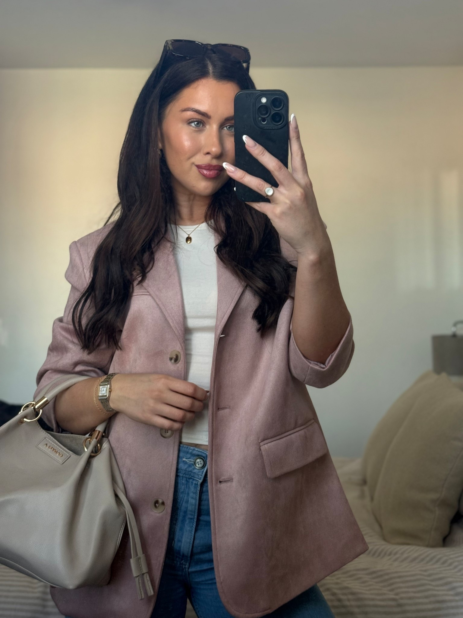 A pop of pink faux suede for this gorge weather 🌷 

#LTKspring #LTKuk