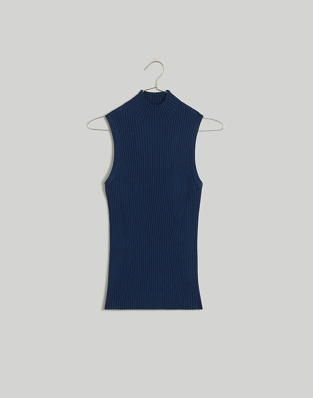 Rib Mockneck Sweater Tank | Madewell