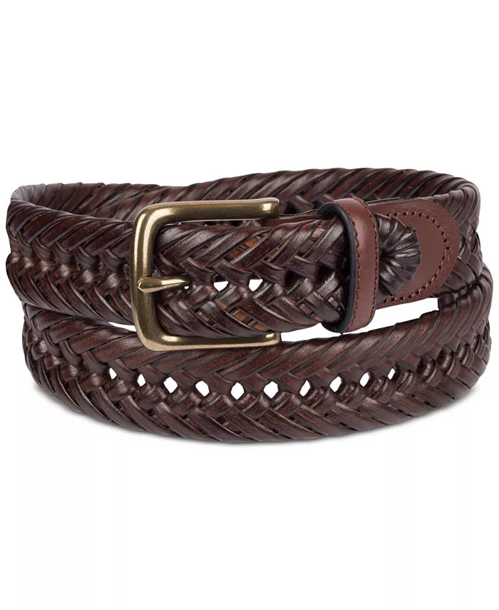 Men’s Fully Adjustable Braided Belt | Macy's