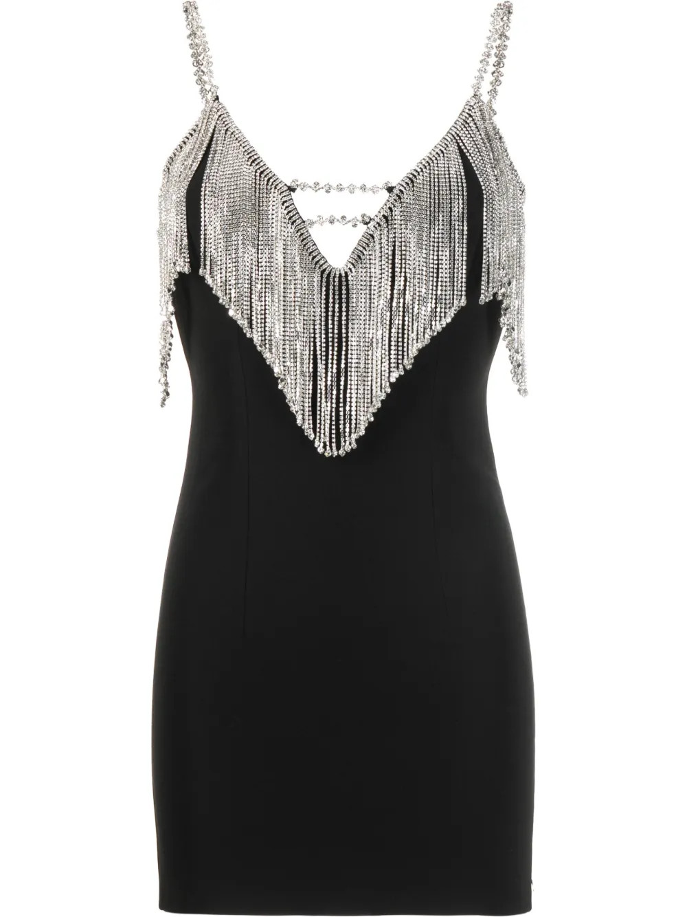NISSA crystal-embellished Mini Dress - Farfetch | Farfetch Global
