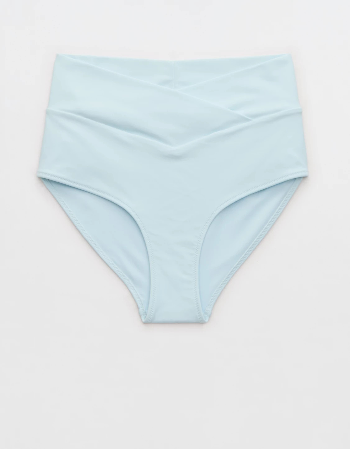 Aerie Crossover High Waisted Bikini Bottom | Aerie