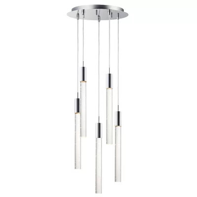 Senn 5 - Light Cluster Cylinder LED Pendant | Wayfair North America