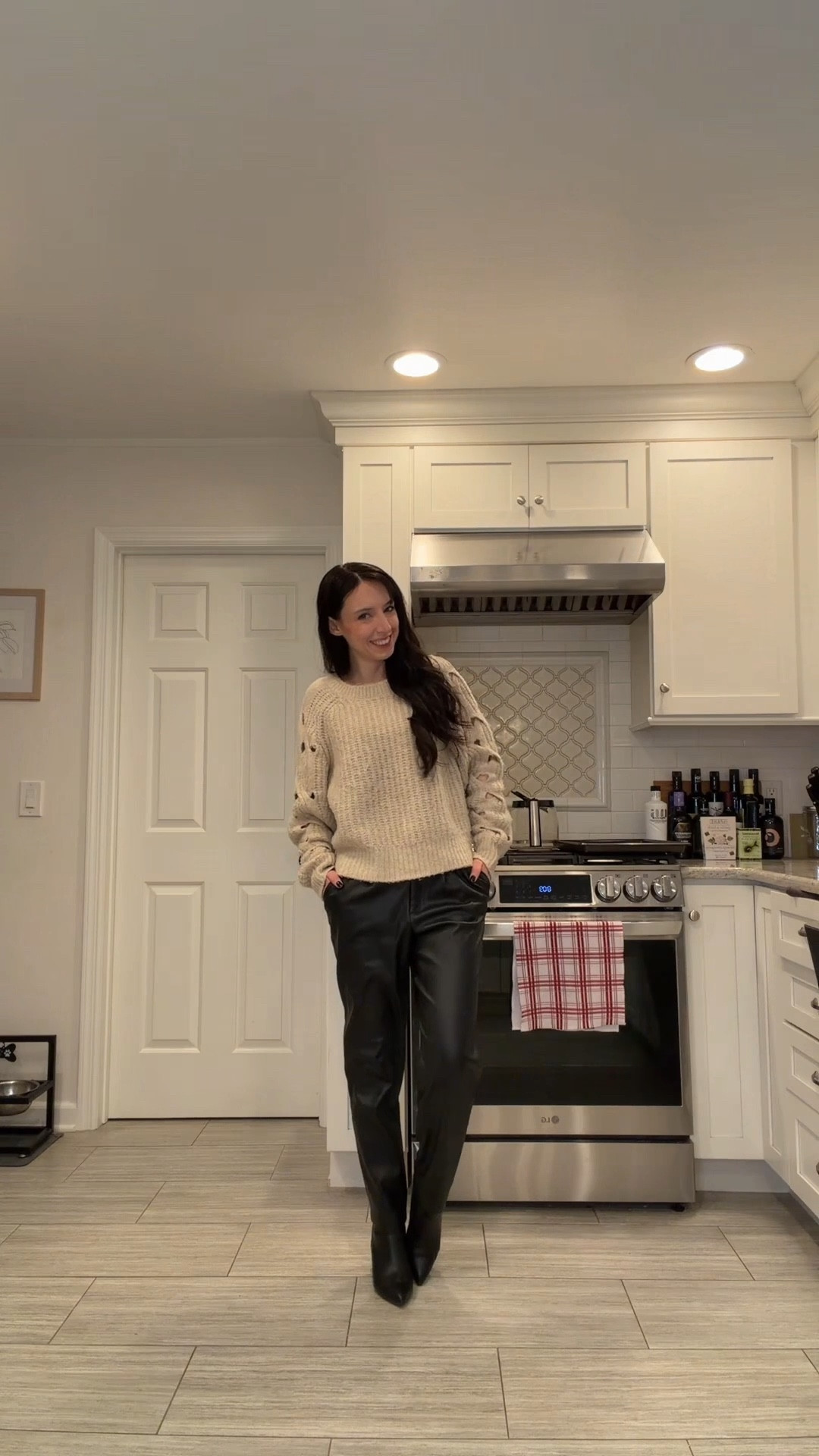 leather pants season never ends #fyp #ootd #fitcheck 

#LTKWorkwear #LTKFindsUnder100 #LTKootd