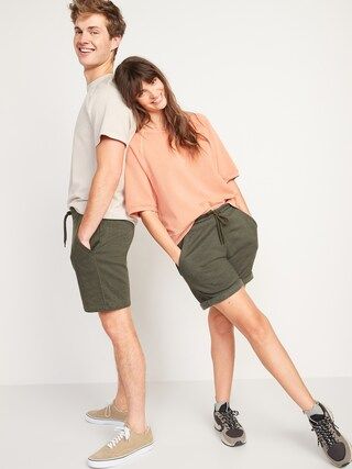 Gender-Neutral Sweat Shorts for Adults-- 7.5-inch inseam | Old Navy (US)