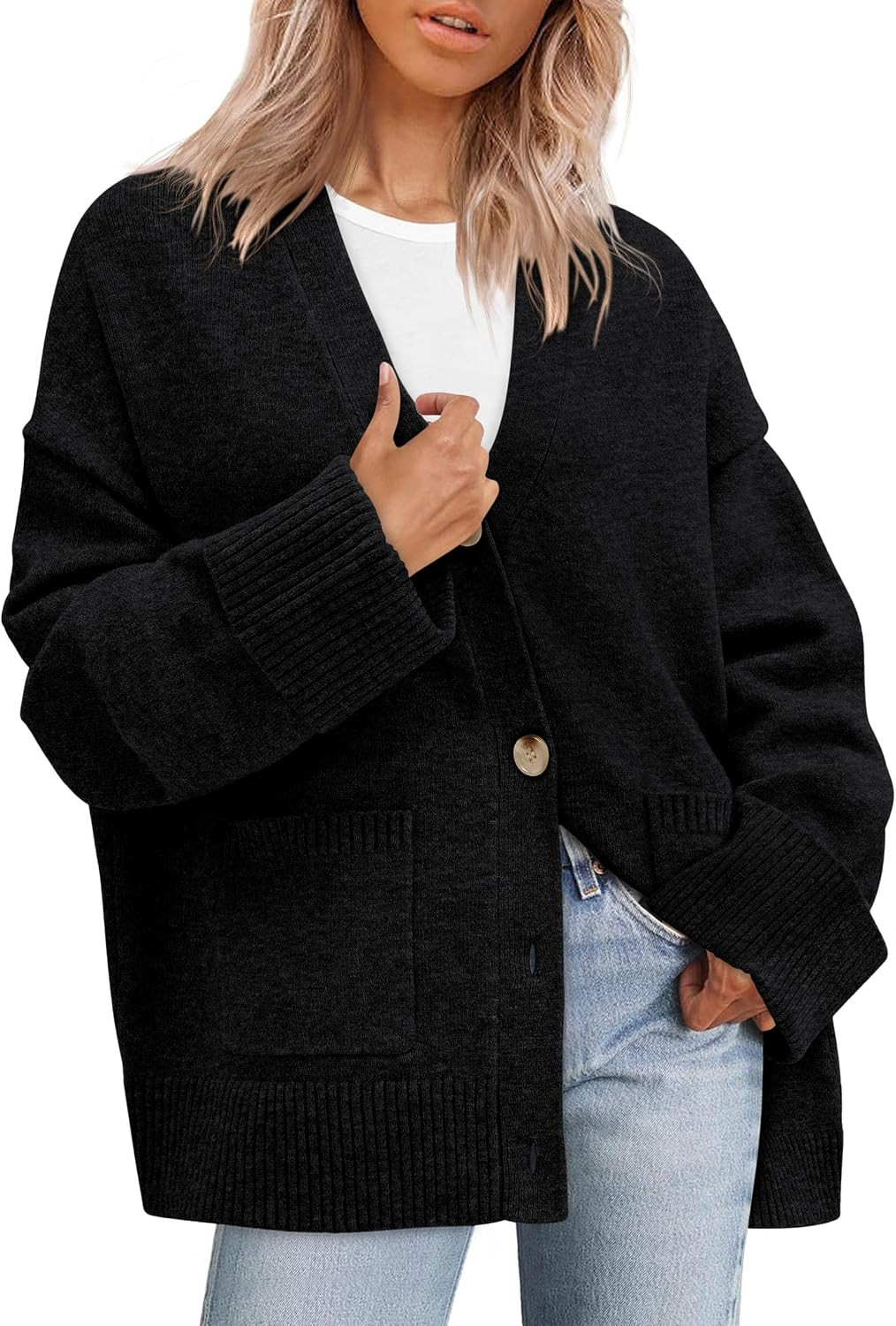 PRETTYGARDEN Women's Winter Oversized Cardigan Sweaters | Amazon (US)