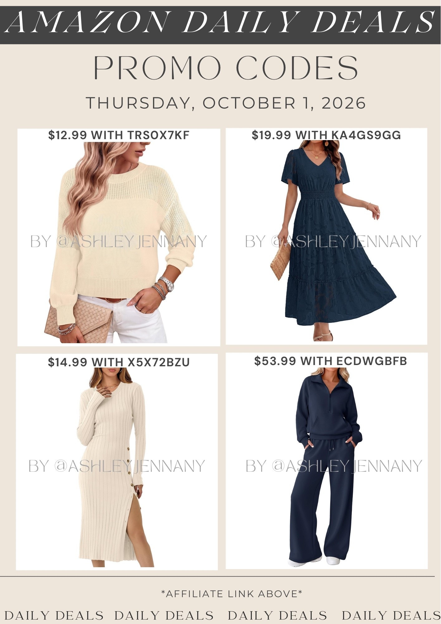 Amazon deals

#LTKSeasonal #LTKSaleAlert #LTKMidsize