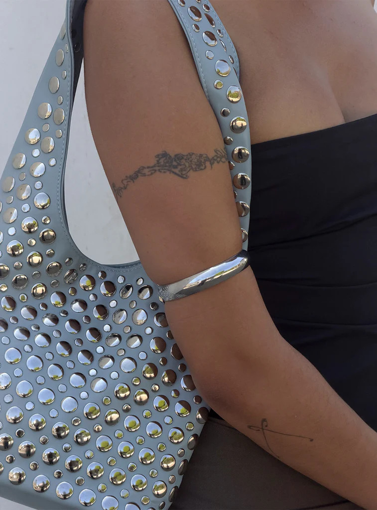 Luci Arm Cuff Silver | Princess Polly US