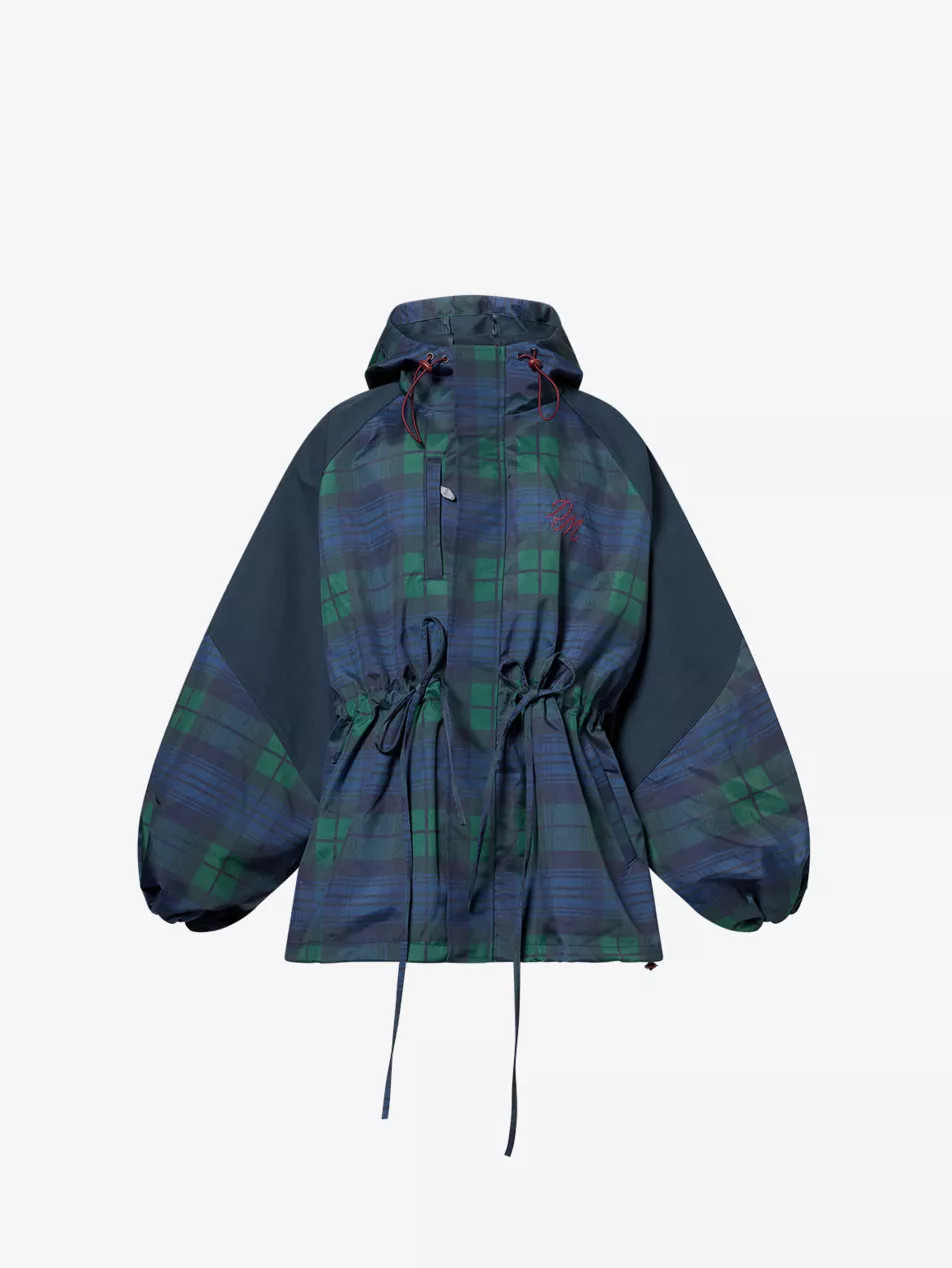 Liu Check Raincoat | Selfridges