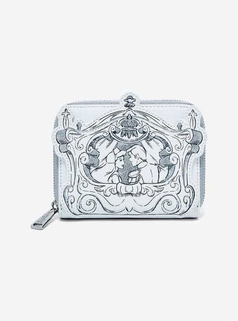 Loungefly Disney Cinderella Wedding Carriage Small Zip Wallet | BoxLunch