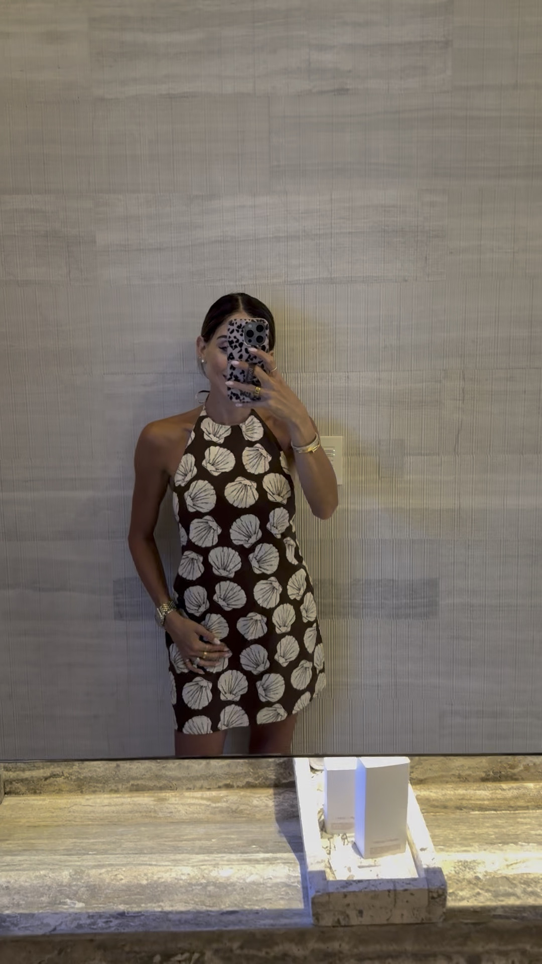 Resort dress on sale line dress halter dress spring break 

#LTKgrwm #LTKSaleAlert