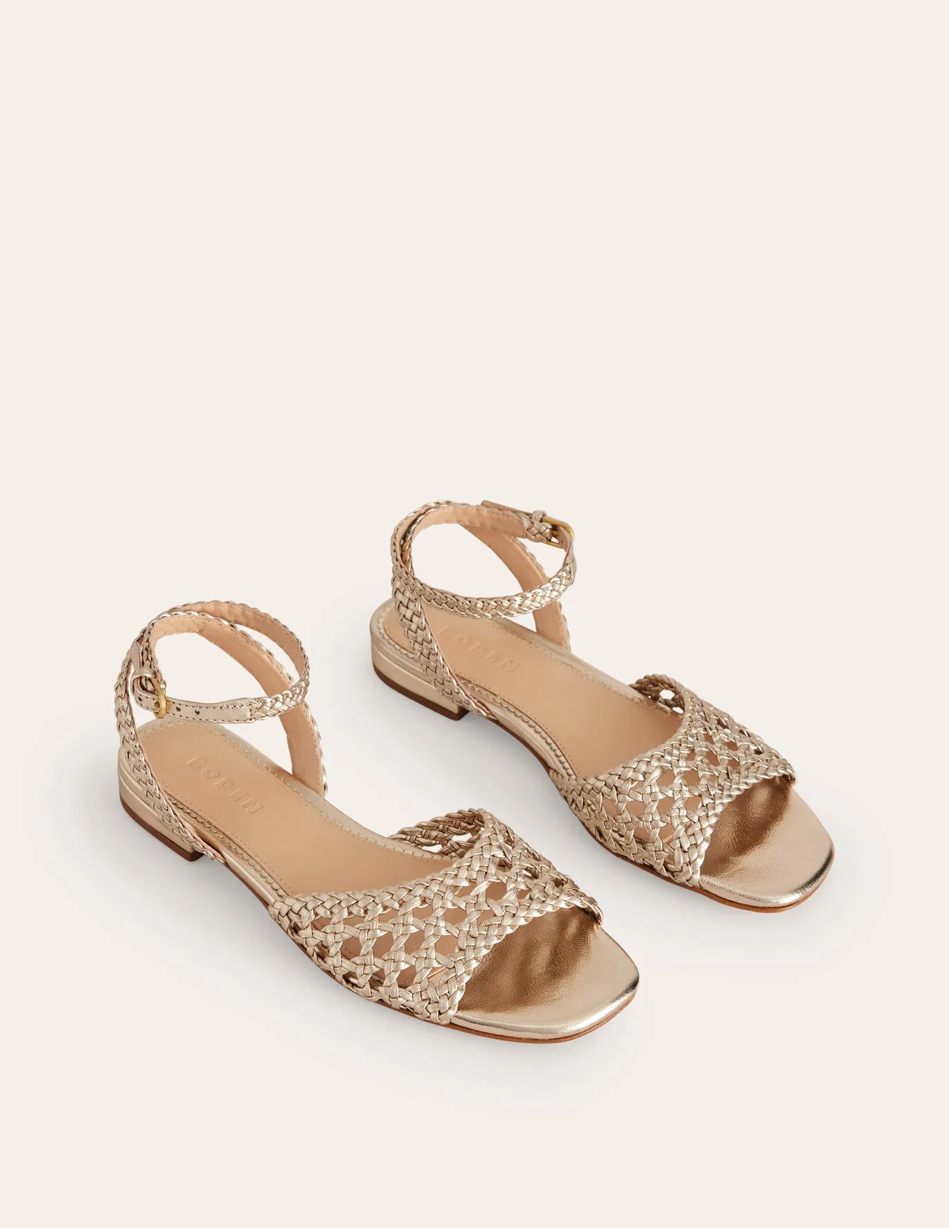 Woven Flat Sandals | Boden (US)