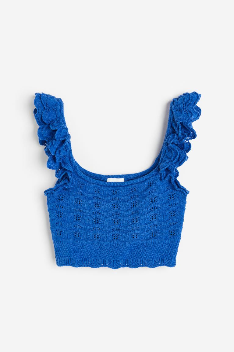 Crochet-look Crop Top | H&M (US + CA)