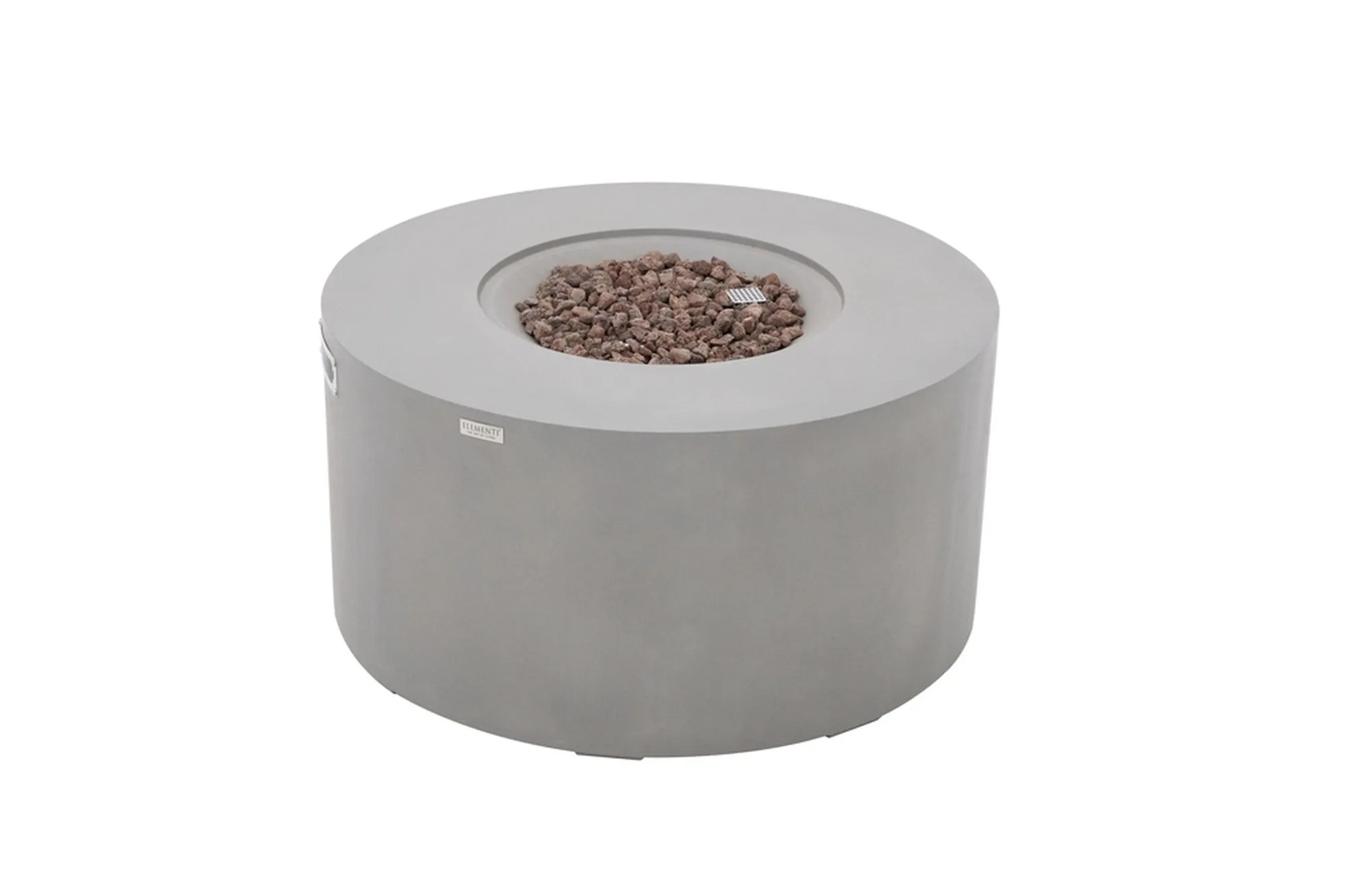 Sol Living 45000 -BTU Light Grey Stone Liquid propane Outdoor Fireplace one_size in Gray | OFG311LG-LP-1 | Lowe's