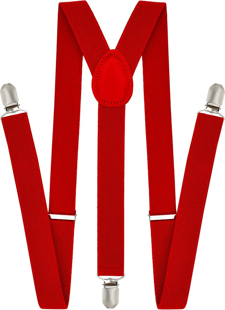 Dibi Suspenders for Men - Adjustable Y Back Mens Suspenders with 3 Heavy Duty Strong Clips | Amazon (US)