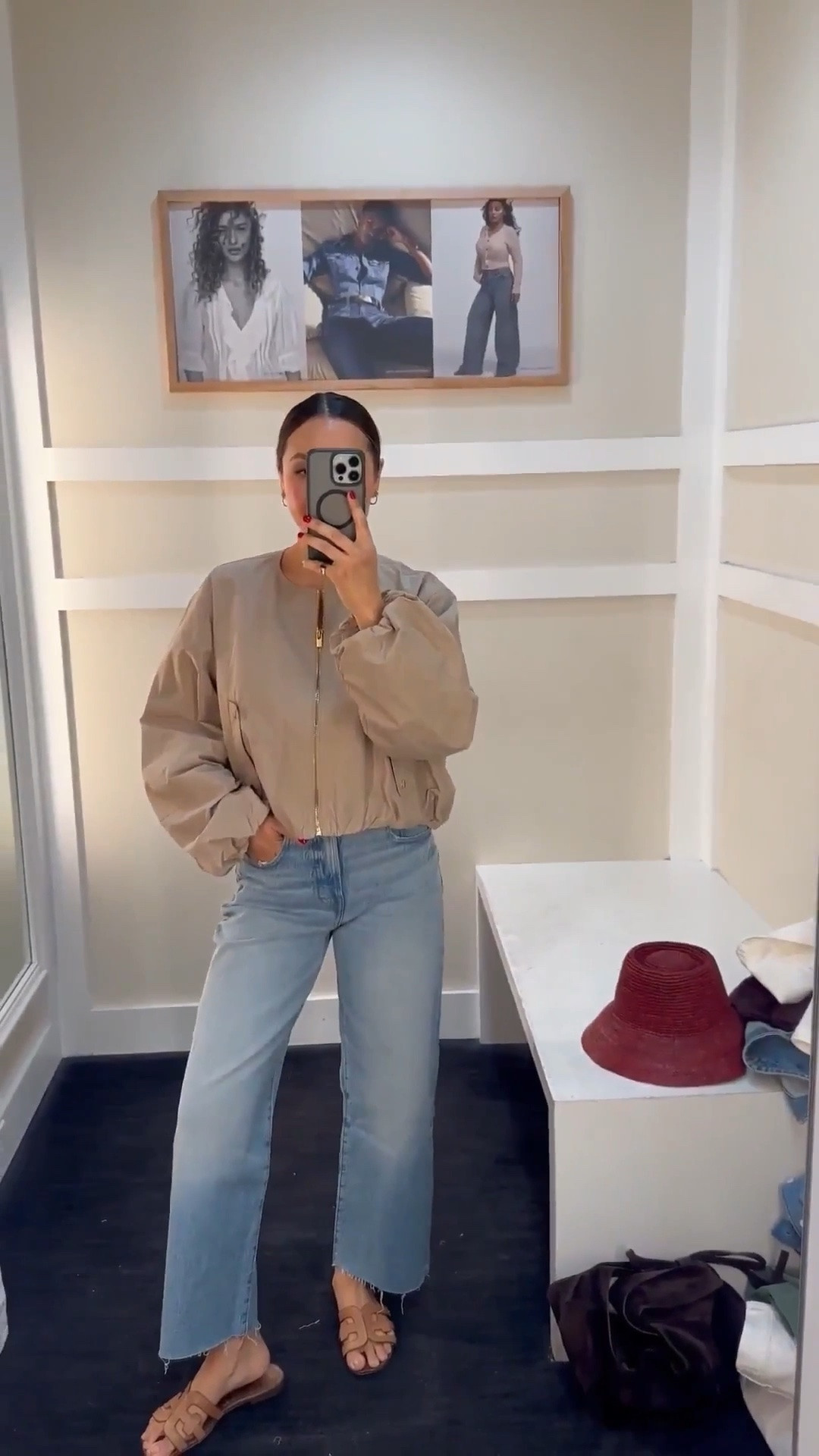 Madewell pieces on sale for 20% off! Copy & paste the code 

Bubble hem jacket — wearing xs 
PV wide leg crop jeans — wearing the reg length

#LTKxMadewell #LTKSaleAlert