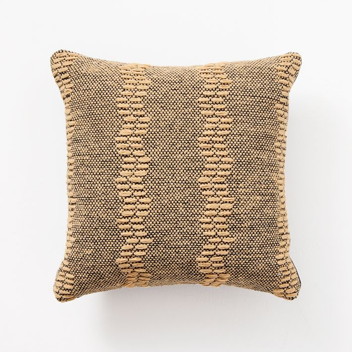 Marl Dash Indoor/Outdoor Pillow | West Elm (US)