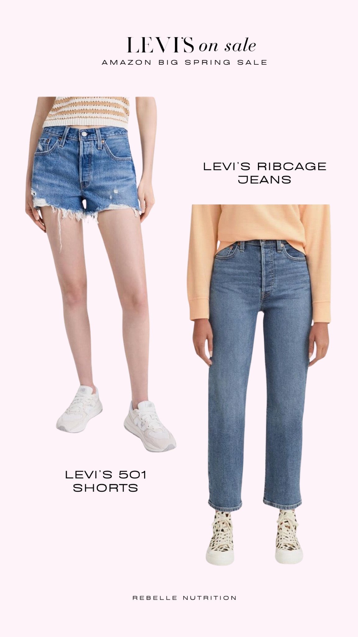 Save big on my Levi’s favorites during the Amazon Big Spring Sale! Both the Levi’s Ribcage jeans and the Levi’s 501 shorts are on major sale through Sunday! Multiple colors and washes available for both. These will sell out!

Levi’s sale, Levi’s on sale, Levi’s shorts on sale, Levi’s 501, Levi’s 501 sale, Levi’s 501 shorts sale, Levi’s 501 shorts on sale, Levi’s ribcage jeans on sale, Levi’s ribcage jeans sale, Levi’s jeans sale, Levi’s jeans on sale, high waisted jeans, high waisted denim, Levi jeans, Levi shorts 

#LTKsalealert #LTKfindsunder100 #LTKfindsunder50