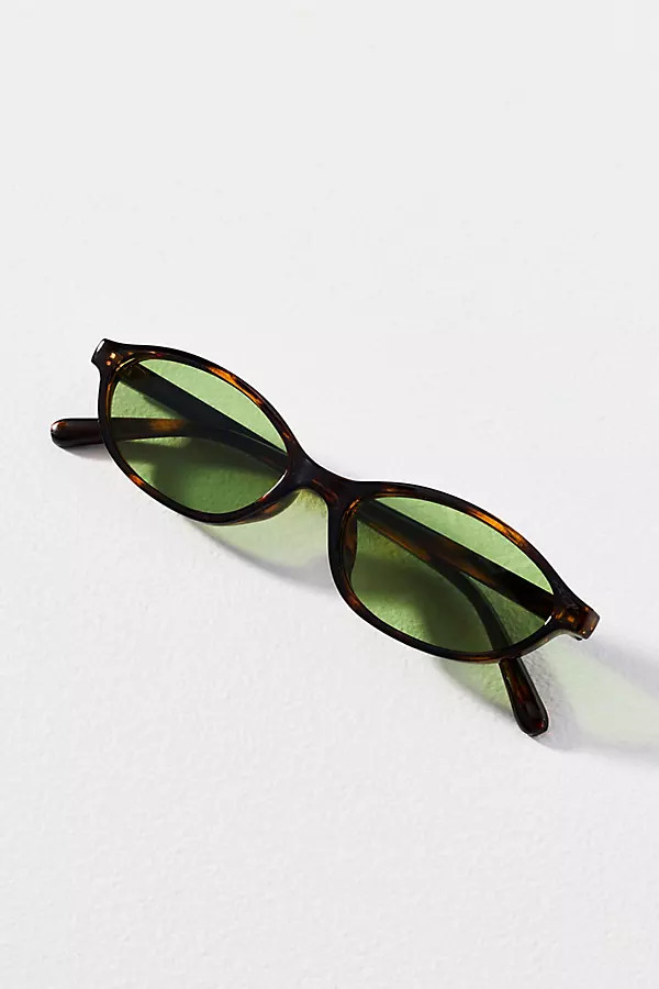 Oval East West Sunglasses | Anthropologie (US)