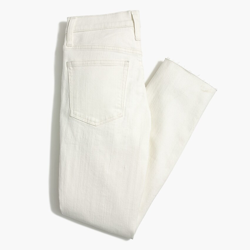 Vintage straight jean in white denim with button fly | J.Crew Factory
