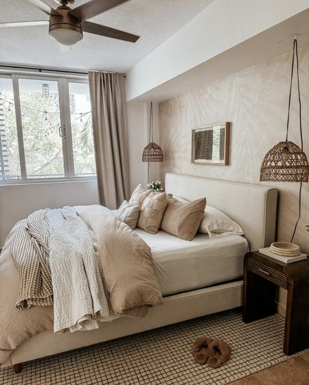 summery & neutral cozy bedroom 🐚☁️

sheets, comforter, duvet cover, sleeping pillows, throw pillows, quilt, throw blanket , rug, nightstand, mirror, neutral bedroom, bedroom decor, bedding

#LTKHome