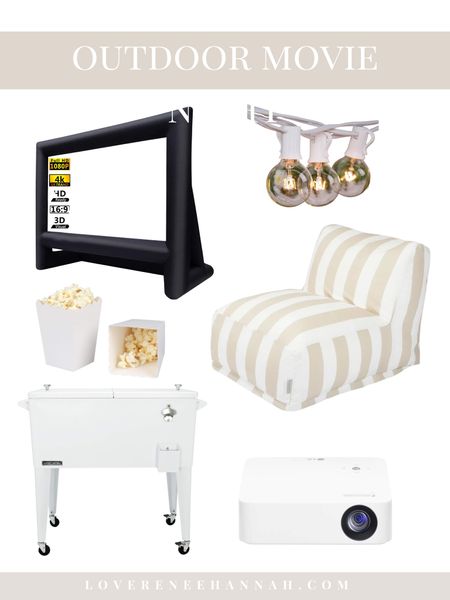 host the perfect outdoor movie night! 🍿

#movienight #athome #party #partyidea 

#LTKSeasonal #LTKparties #LTKhome