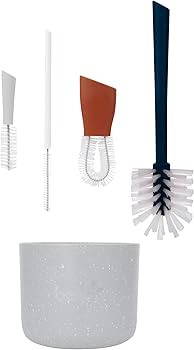 Boon Mod Replacement Baby Bottle Brushes - Includes Bottle Cleaner Brush, Straw Cleaner Brush, Ni... | Amazon (US)