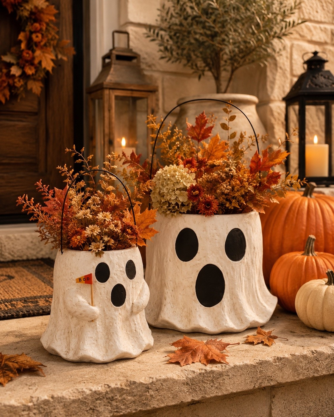 This paper mache ghost bucket is going to be one of the most wanted Halloween finds this year! 👻🧡 Fill it with faux florals, candy, pumpkins, or use it as the cutest front porch decor. It’s the perfect mix of spooky and neutral for your Halloween home.

✨ Paper mache ghost bucket
✨ Halloween ghost decor
✨ Ghost candy bucket
✨ Halloween porch decor
✨ Neutral Halloween decor
✨ Spooky season home decor
✨ Fall entryway decor
✨ Halloween centerpiece
✨ Pumpkin decor
✨ Viral Halloween finds
✨ Cute Halloween decorations
✨ Front porch styling
✨ Fall home decor
✨ Halloween decorating ideas

#LTKSeasonal #LTKHome