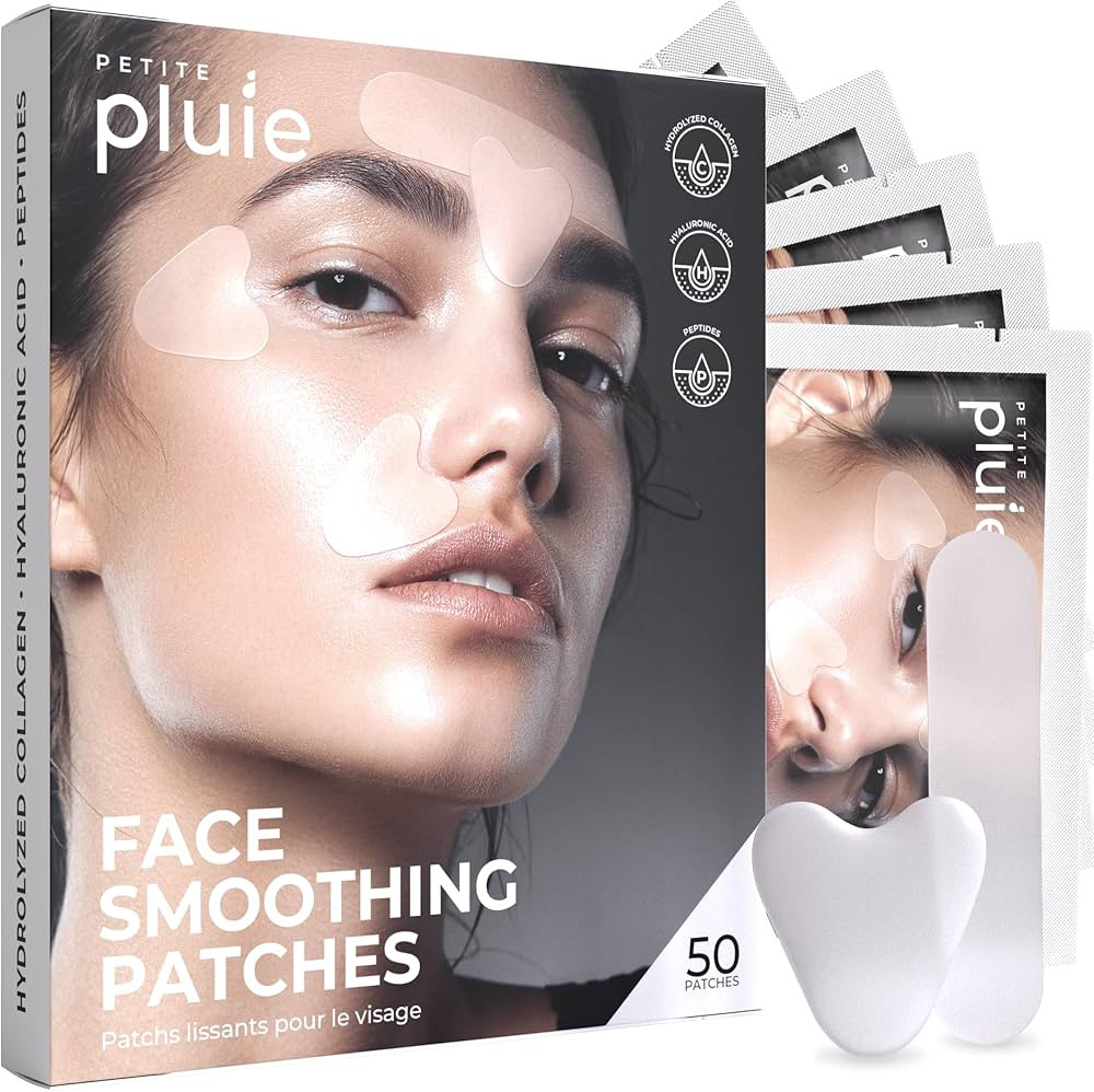 Petite Pluie Face Smoothing Patches (50 Patches Per Box) - Overnight Moisturizing Korean Face Pat... | Amazon (CA)