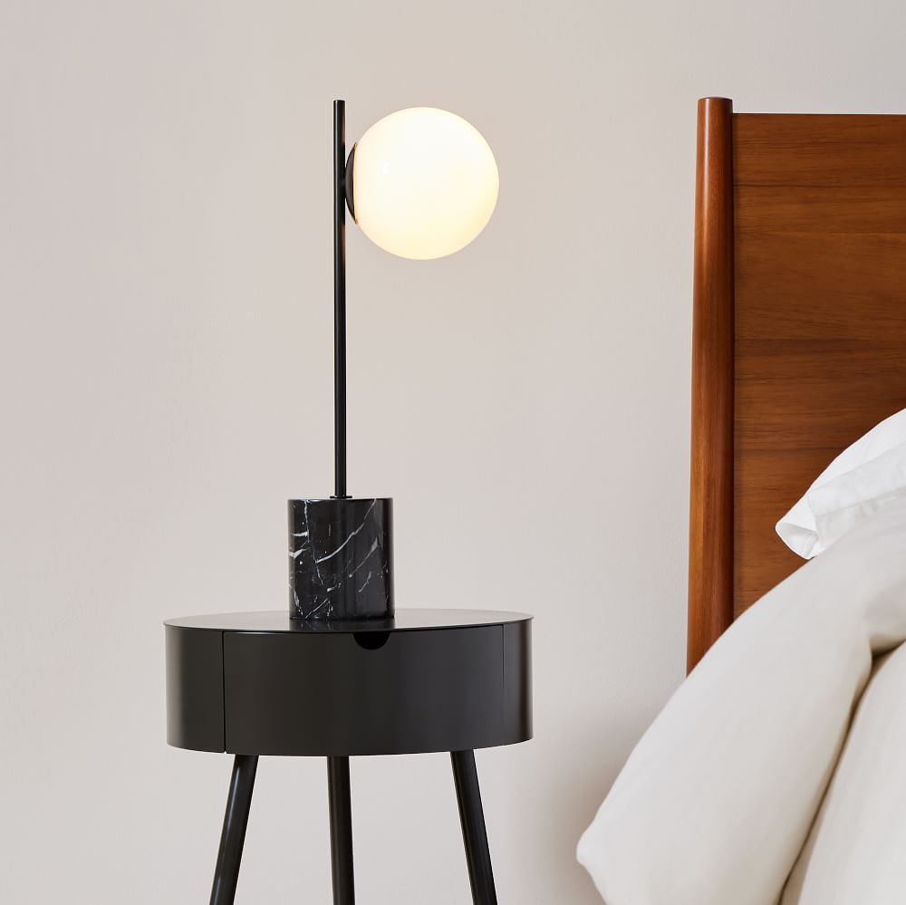Sphere &amp; Stem Table Lamp (22") | West Elm (US)