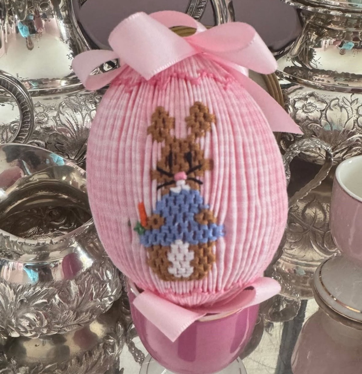 Completely Obsessed with the smocked eggs that I order every year for my nieces and nephews.  Don’t miss out on her limited offering! 

#LTKmomlife #LTKFindsUnder100 #LTKHome