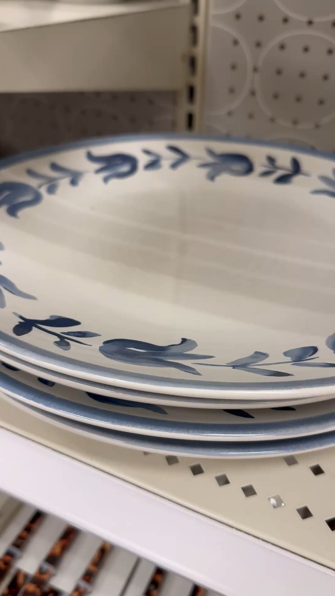 Major PB vibes with these blue floral stoneware dishes. Available in a serving platter, plates, bowls. Blockprint floral placemats and napkins. Woven charger/ placemats, woven fruit pedestal bowl. 

#LTKHome #LTKFindsUnder50 #LTKSeasonal