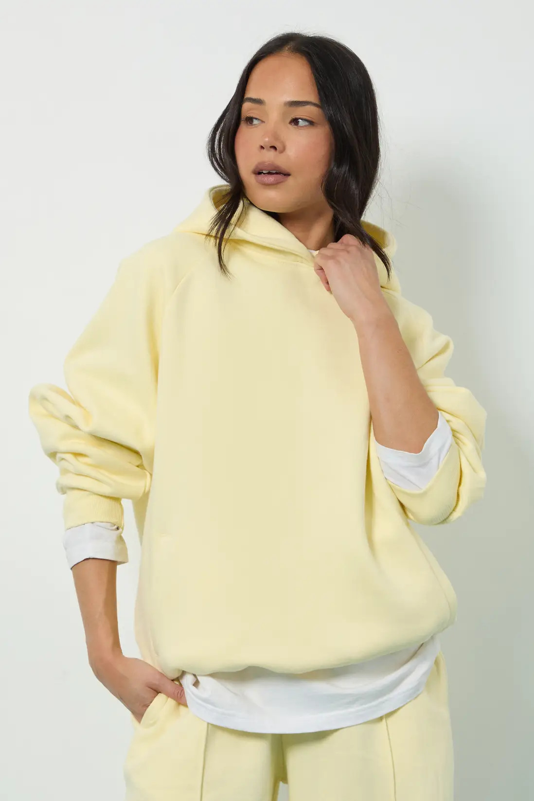 Raglan Seam Oversized Hoodie | Boohoo.com (UK & IE)