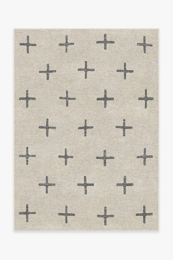 Crosby Birch & Charcoal Rug | Ruggable