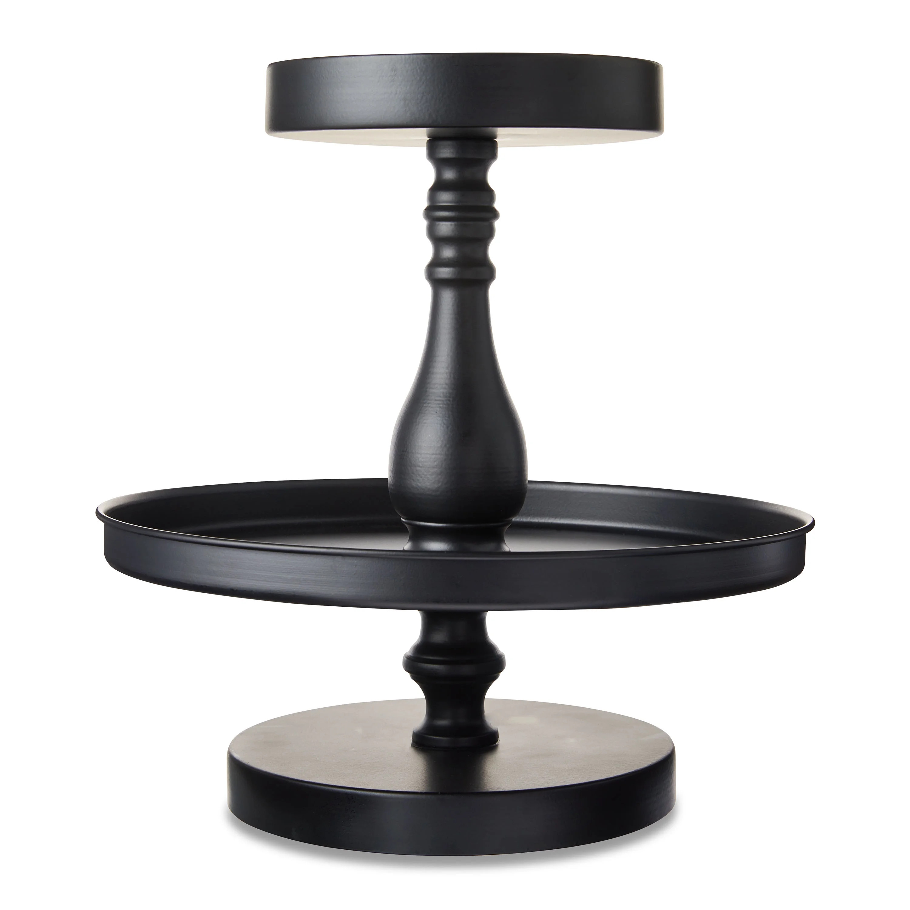 Way to Celebrate Halloween 2-Tiered Decorative Black Iron Tray - Walmart.com | Walmart (US)