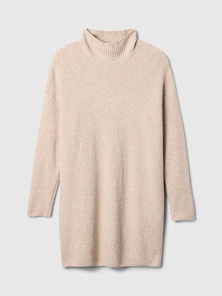 CashSoft Rib Turtleneck Mini Sweater Dress | Gap (US)