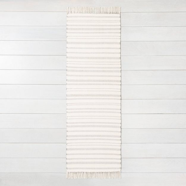 Stripe with Fringe Area Rug - Hearth & Hand™ with Magnolia | Target